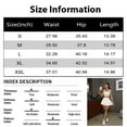 thumbnail image 4 of Xyxonk Womens Skirts High Waisted Golf Short Skirt with Pockets Athletic Skorts Running Workout Skirts Summer Cute Skirt Pink 2XL, 4 of 5