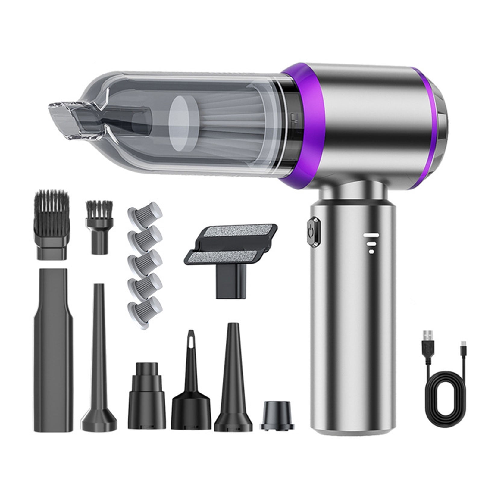 Car Vacuum Cleaner with Brushless High Power Handheld Blowing and Suction in One: a Powerful Dust Removal and Cleaning Tool for Both Home and Car Use