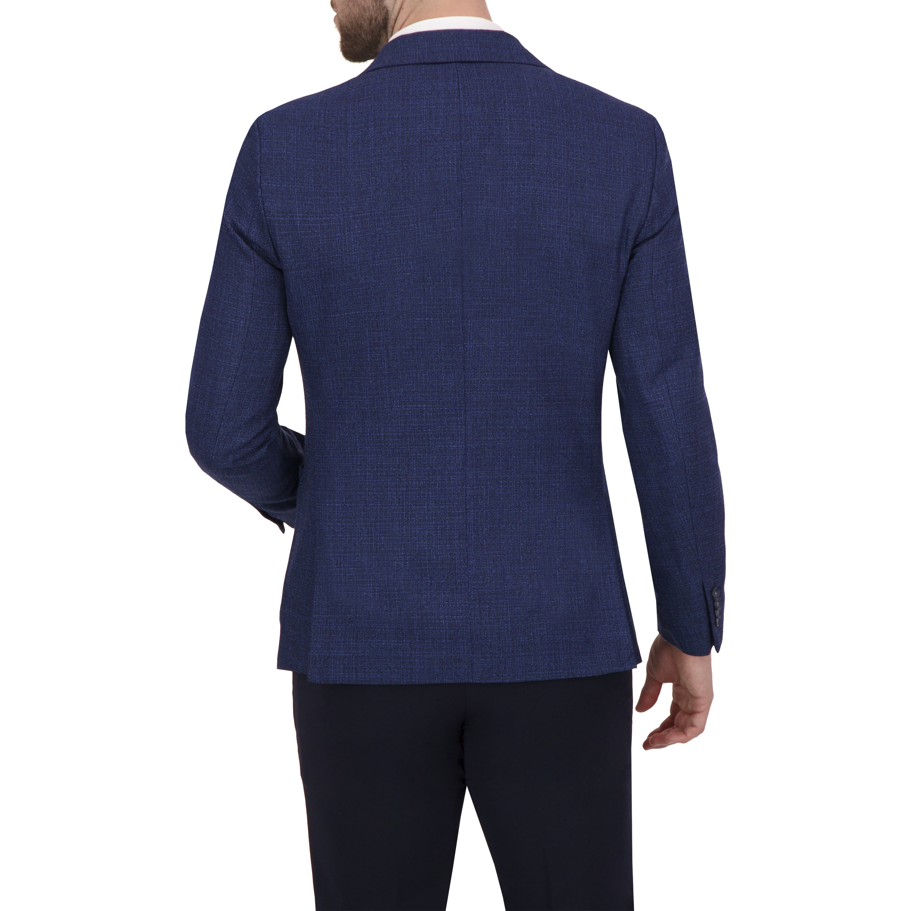 Report Collection Single Breast Full Lined Patch Pocket Wool Men's Jacket