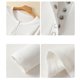 thumbnail image 3 of Ailaofu Womens Tunic Shirts Long Sleeve Henley Shapewear Tops Ribbed Knit Base Layers Slim Fit Button Down Blouse, 3 of 5