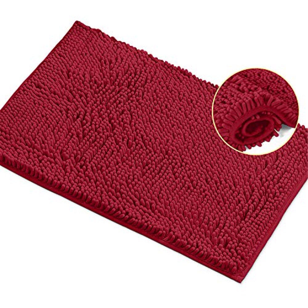 Bath Mat By LuxUruxExtraSoft Plush Bath Shower Bathroom Rug,1