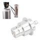 thumbnail image 4 of Adaptador De CO2 De aleación De Aluminio 0.3in Desconexión Rápida Conector De La Máquina De Soda Dispensador CO2 Ajuste De Carbonatación Con Descongelación Rápida De 8 Mm, 4 of 7