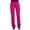 Electric Pink, variant on Cherokee Iflex Women's Scrubs Pant Mid Rise Straight Leg Pull-On CK002