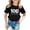 Black, variant on SGMVNU 100 Days of School Shirts for Boys Girls Boys Tops Size 8 Fashion Short Sleeve Crewneck Tee Tops Cotton Tshirts Kids Summer Outfits(Size 3-4 Years,White)