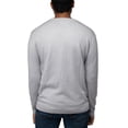 thumbnail image 3 of X RAY Mens Crew Neck Sweater Slim Fit Midweight Pullover Sweater for Men for Casual Dressy Wear (Big & Tall Available), Light Heather Grey, XL, 3 of 6