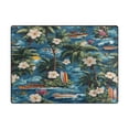 thumbnail image 2 of Area Rug Indoor 63"x48"in Non-Slip Wear Resistant Floor Mats Soft Large Carpets for Living Room Bedroom Home Decor Beautiful Hawaiian, 2 of 7
