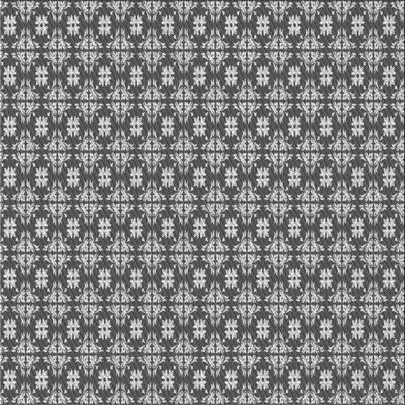 Ahgly Company Machine Washable Indoor Square Transitional Gray Cloud Gray Area Rugs, 4' Square