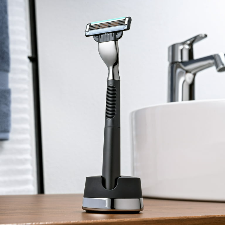 Gillette Mach3 Signature Edition Razor Handle, Stand, and 1 Blade