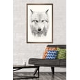 thumbnail image 2 of Wolf - Trees Wall Poster, 22.375" x 34", Framed, 2 of 3