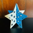 thumbnail image 2 of 4th of July Decorations, Independence Day Wooden Five Pointed Star Home Desktop Decoration Crafts, 2 of 8