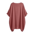 thumbnail image 4 of Neewe Womens Long Sleeve Shirts Casual Summer Fashion Ladie Tops Loose Fit Spring Lightweight Clothes Beach Vacation, 4 of 8