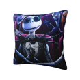 thumbnail image 2 of Fundas de almohada de felpa para interiores de Pesadilla antes de Navidad, cuadradas, de doble cara, decoración para el coche, cama, dormitorio, sofá, fundas de almohada suaves, decoración del hogar,, 2 of 5