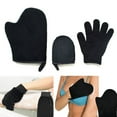 thumbnail image 2 of 3Pcs/Set Spa Gloves Hanging Rope Design Waterproof Super Elastic Exfoliating Self Tanning Mitt Applicator, 2 of 8