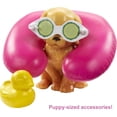 thumbnail image 3 of Barbie Spa Doll Set with Puppy & 9 Accessories Including Rubber Duck & Neck Pillow, Blonde Doll, 3 of 6