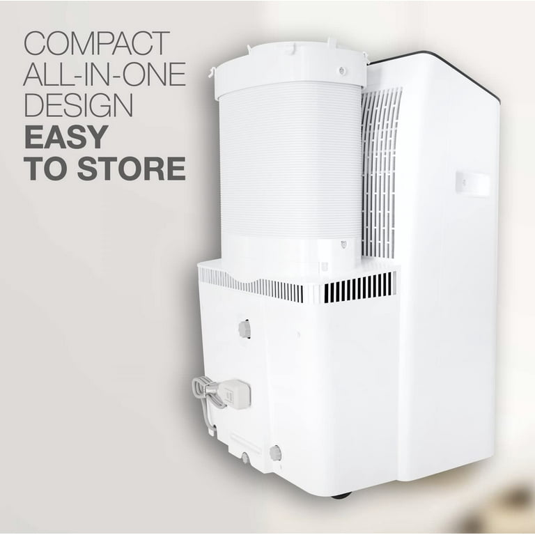 Cooperu0026Hunter 14,000 BTU Portable AC/Heater, WiFi, Remote, Window Kit - up  to 550 sq ft - Walmart.com