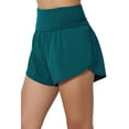 thumbnail image 1 of TheMoogan Women's PLUS High Waist Lightweight Running Shorts Brief Inner Gym Athletic Workout, 1 of 7
