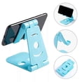 thumbnail image 5 of Phone Holder Universal Angle Height Adjustable Stand for Phone Tablet Tabletop Folding Support Cradle for Watching Video blue, 5 of 5