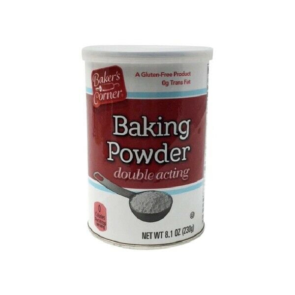 BAKER'S CORNER Baking Powder DOUBLE ACTING 8.1 OZ