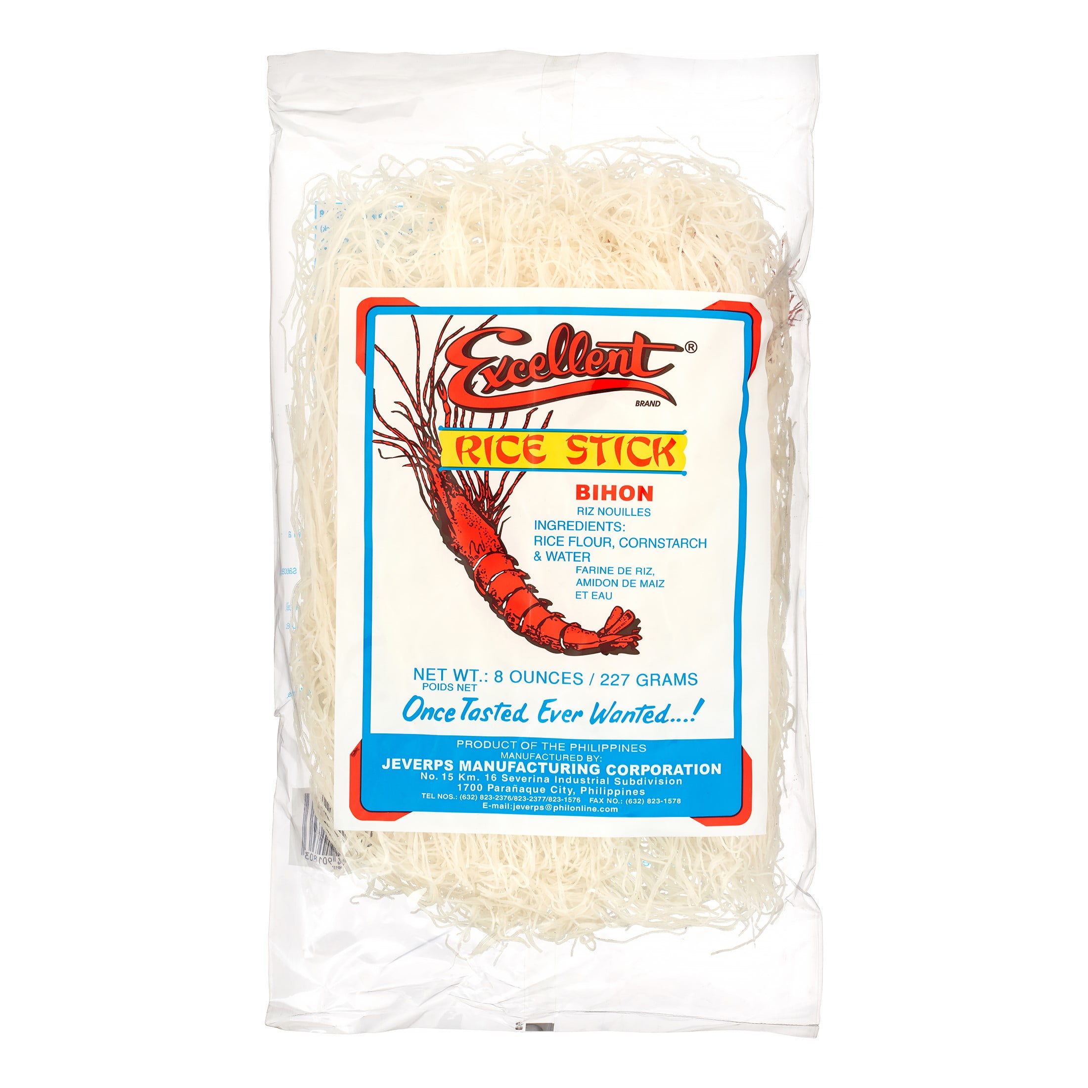 Excellent NoodleBihon Rice Sticks, 8 oz