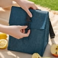 thumbnail image 4 of Insulated Lunch Bag | Lunch Bag with Shoulder Strap | Reusable Tote Bag for Work Commute and Picnics | Waterproof Cooler Bag for Adults, 4 of 6