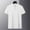 White, variant on Fznquz Mens T-Shirts Under $5 Brown Button Up Polo Short Sleeve Summer Collar Boys T-Shirt 58