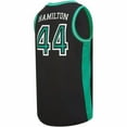 thumbnail image 2 of Mercedes Benz AMG Petronas F1 Men's Lewis Hamilton #44 Basketball Jersey- Black, 2 of 2