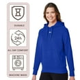 thumbnail image 3 of Under Armour Women's Rival Fleece Hooded Sweatshirt 80/20 Cotton/Polyester Pullover Best Comfy Hoodies (Black, L), 3 of 7