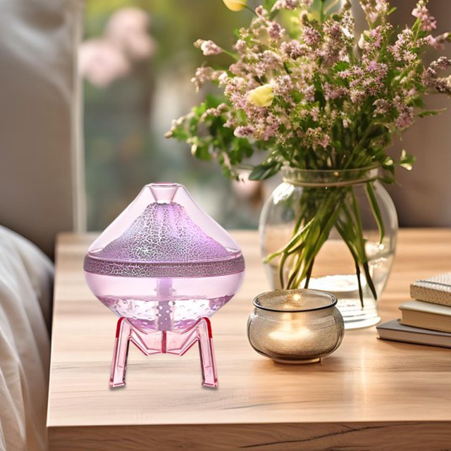 Elodie Air Humidifier 36ml Auto Shut Off Large Capacity Colorful Light Desk Humidifier Pink