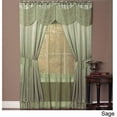 thumbnail image 2 of Halley Window In A Bag, 56-Inch By 84-Inch, 6 Piece Curtain Set, Sage, 2 of 2