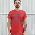 thumbnail image 3 of Tee Hunt Irregardless Is Not a Word T-shirt Funny English Grammar Men's Tee, Red, Medium, 3 of 5