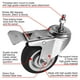 thumbnail image 3 of Rueda giratoria FactorDuty de 4 pulgadas negra con freno de 300 kg de capacidad, 3 of 7