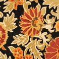 thumbnail image 5 of SAFAVIEH Blossom Layla Floral Area Rug, Black/Multi, 6' x 6' Round, 5 of 6