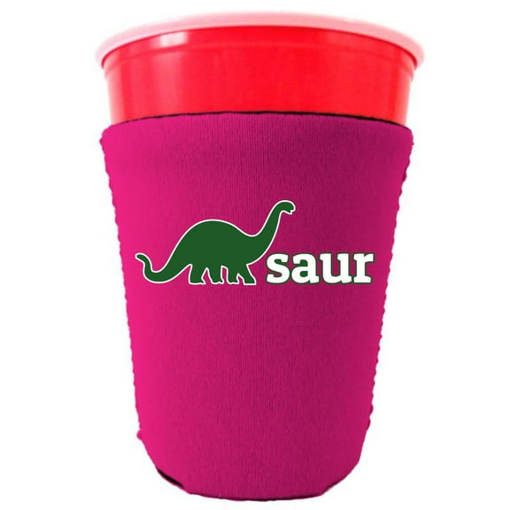 Dino-Saur Party Cup Coolie (Magenta)