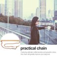 thumbnail image 2 of EeaseCA 1 Pc Elegant Bag Accessory Versatile Bag Chain Creative Leather Bag Chain, 2 of 8