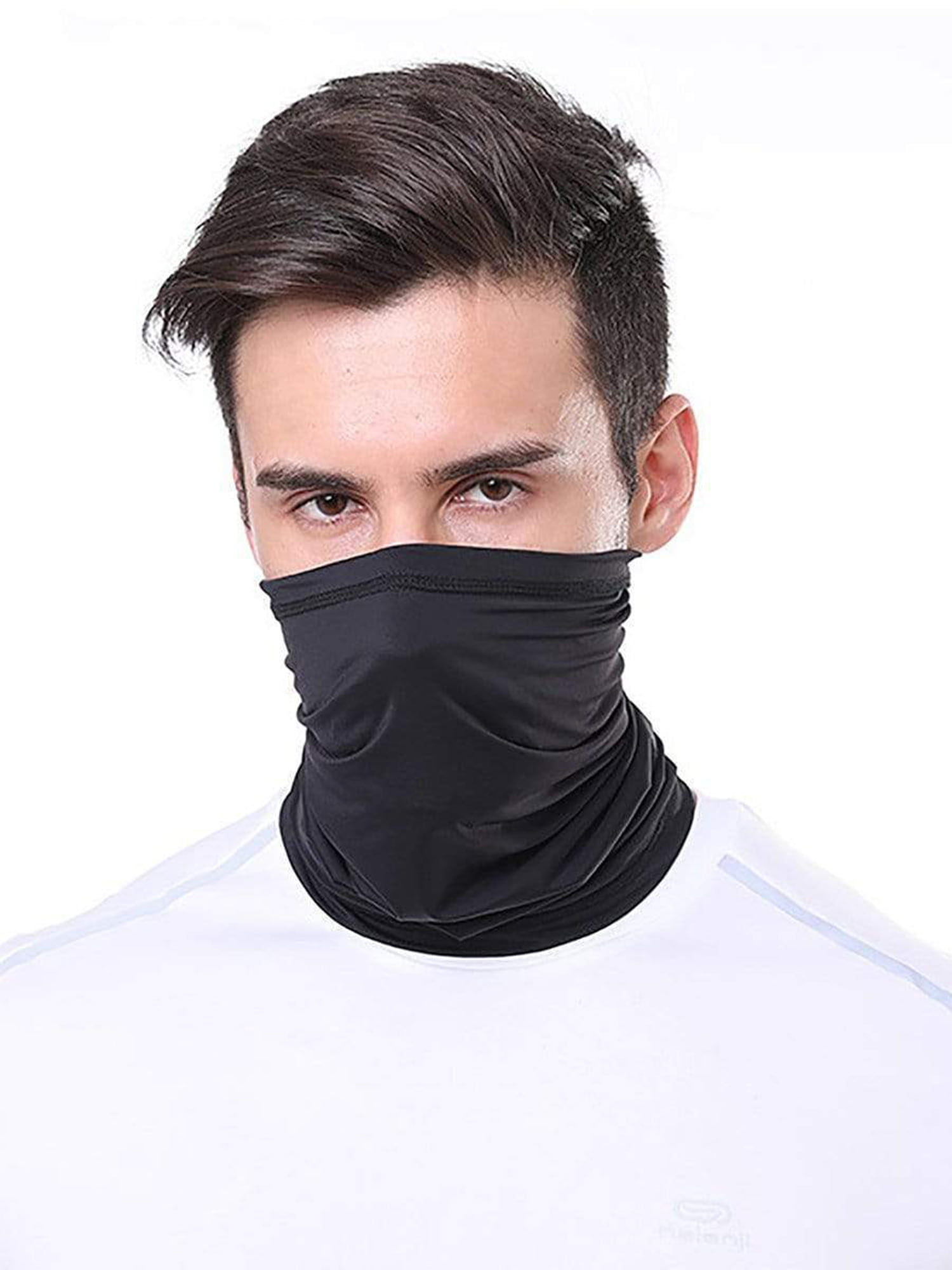 Elastic Face Neck Gaiter Mask Tube Bandana Cooling Cover Shield Balaclava Scarf 