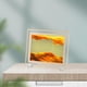 thumbnail image 4 of Arenas Imagen Paisajes de Arena Imagen de Arena Dinámica Pantalla 3D de con Soporte Decoración para Escrito , 7in naranja Soledad Imagen de arena dinámica, 4 of 8