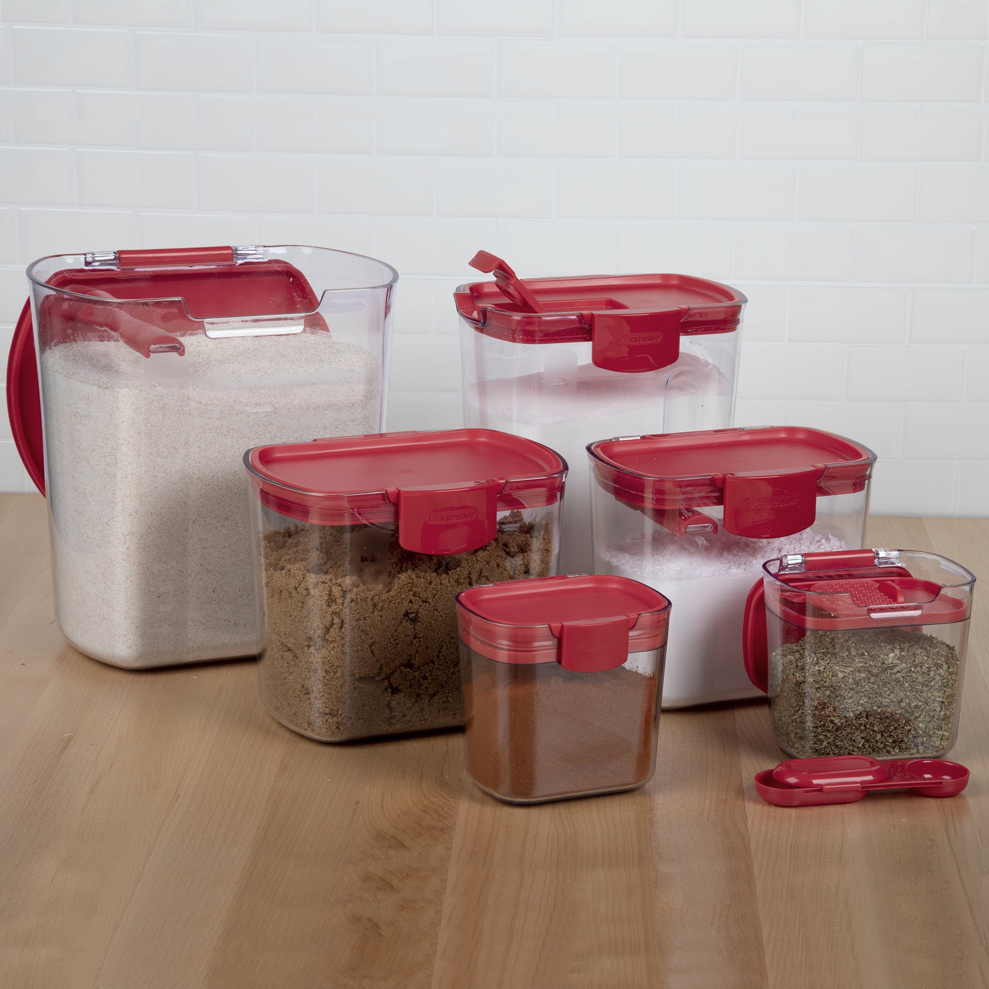 Progressive 6-Piece ProKeeper Clear Storage Container Set (6 Piece