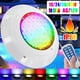 thumbnail image 2 of Lámpara LED para piscina de 18/24/36/45 W con control remoto RGB multicolor para exteriores, subacuática, CA 12 V, IP68, resistente al agua, 2 of 5