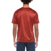 Eton mens Filo Di Scozia Slim Fit T-Shirt, l, Orange