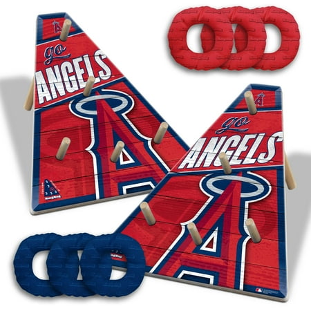 MLB Los Angeles Angels Ring Bag Outdoor Game Set