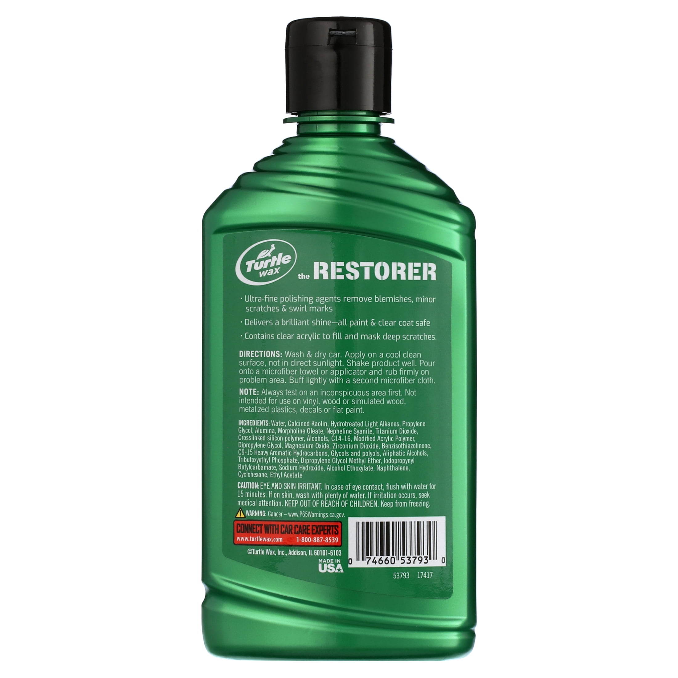 (2 pack) Turtle Wax the Restorer All-In-One with Heal + Seal Technology, 10 oz