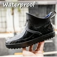 thumbnail image 2 of AUXDIQ Rain Boots Women Men Short Ankle Waterproof Rain Shoes Outdoor Garden Shoes, 2 of 6