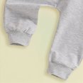 thumbnail image 5 of NOLDARES Infant Toddler Baby Boy Clothes 2pcs Long Sleeve Sweatshirt Tops T-Shirt Pocket Joggers Pants Cartoon Graphic Outfits Clothing Set(Blue,12-18 M), 5 of 6