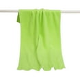 thumbnail image 3 of Fleece Throw Blanket for Couch,Super Soft Plush Fleece Blankets,Cozy and Warm for Winter,Lightweight Warm Soft Cozy Pet-Friendly Fleece Blanket,for Home Bed,Sofa,Office,Gifts,50x70 CM(Green), 3 of 8