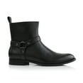 thumbnail image 2 of Polar Fox Rhett MPX806078 Memory Foam Chelsea Boots with Strap and Buckle, in Black, Men's Size 6.5, 2 of 8