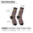 thumbnail image 2 of Balery Gingerbread Delights Calcetas Largas con Estampado para Hombre y Mujer – Suaves y Transpirables, Talla Única (US 5-11), 2 of 6