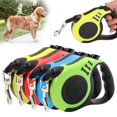 thumbnail image 3 of Correa retráctil automática y Flexible para perros pequeños y medianos, cuerda de tracción para cachorros y gatos, correa de nailon duradera, 3M/5M, 3 of 4
