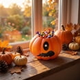 thumbnail image 5 of THOPBPRK Halloween Troll Pumpkin Resin Decorative Bowl, Spooky Home Decor for Candy Storage, Festive Table Centerpiece, Unique Fall Party Ornament for Indoor Yard, 5 of 6
