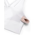 thumbnail image 5 of Sostén CRZ YOGA Naked Feeling con tiras largas blanco XL, 5 of 5