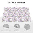 thumbnail image 4 of Kdxio Purple Rabbit for Dish Drying Mat,24*18 inch Absorbent Dish Drainer Kitchen Counter,Large Size Dish Drying Pad for Countertops,Draining Racks, 4 of 9